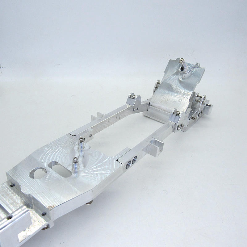 Khung gầm kim loại CNC D12 cho xe điều khiển từ xa WPL D12 1/10 chất lượng cao