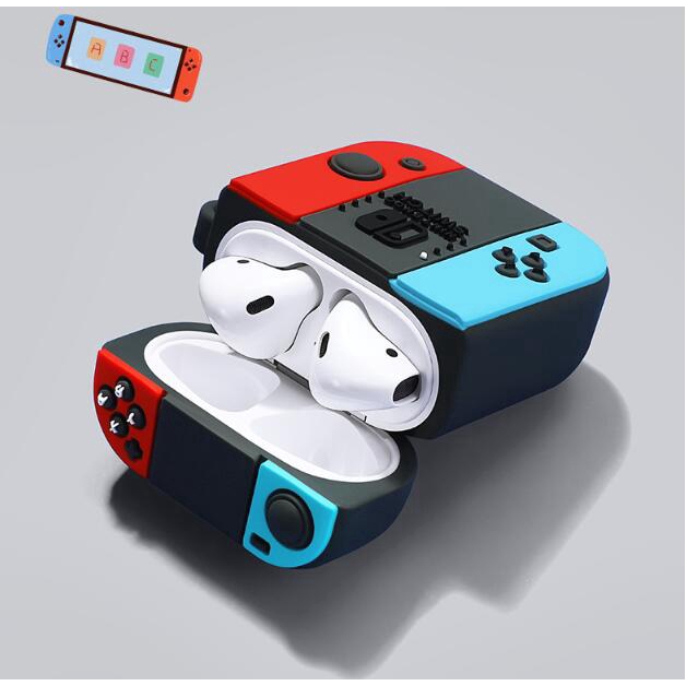 【COD】COD Switch Gameboy Case silicon Airpod Vỏ bọc Airpods bảo vệ tai nghe Case vỏ bao airpods pro đựng tai nghe không dây i12