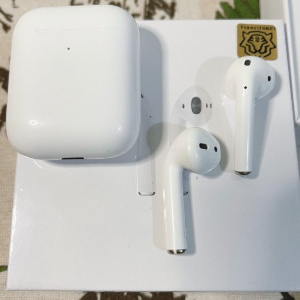 Airpods 2 hổ vằn chip Louda 1562m - Tai nghe bluetooth không dây full chức năng định vị, đổi tên, sạc không dây cao cấp