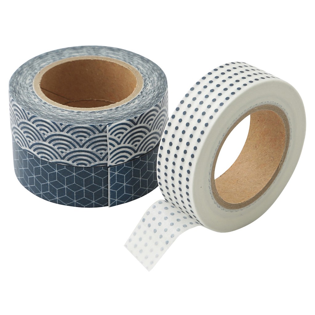 Washi Tape Muji | Băng Keo Giấy - Hàng Chính Hãng