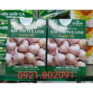 Tỏi Tuệ Linh garlic oil lọ 100 viên