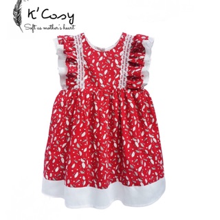 Váy trẻ em thiết kế K’Cosy cánh tiên đỏ