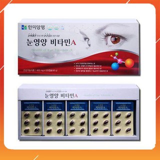 Viên uống bổ mắt HANMI Hàn Quốc 120 viên (Health Of Eye Vitamin A)