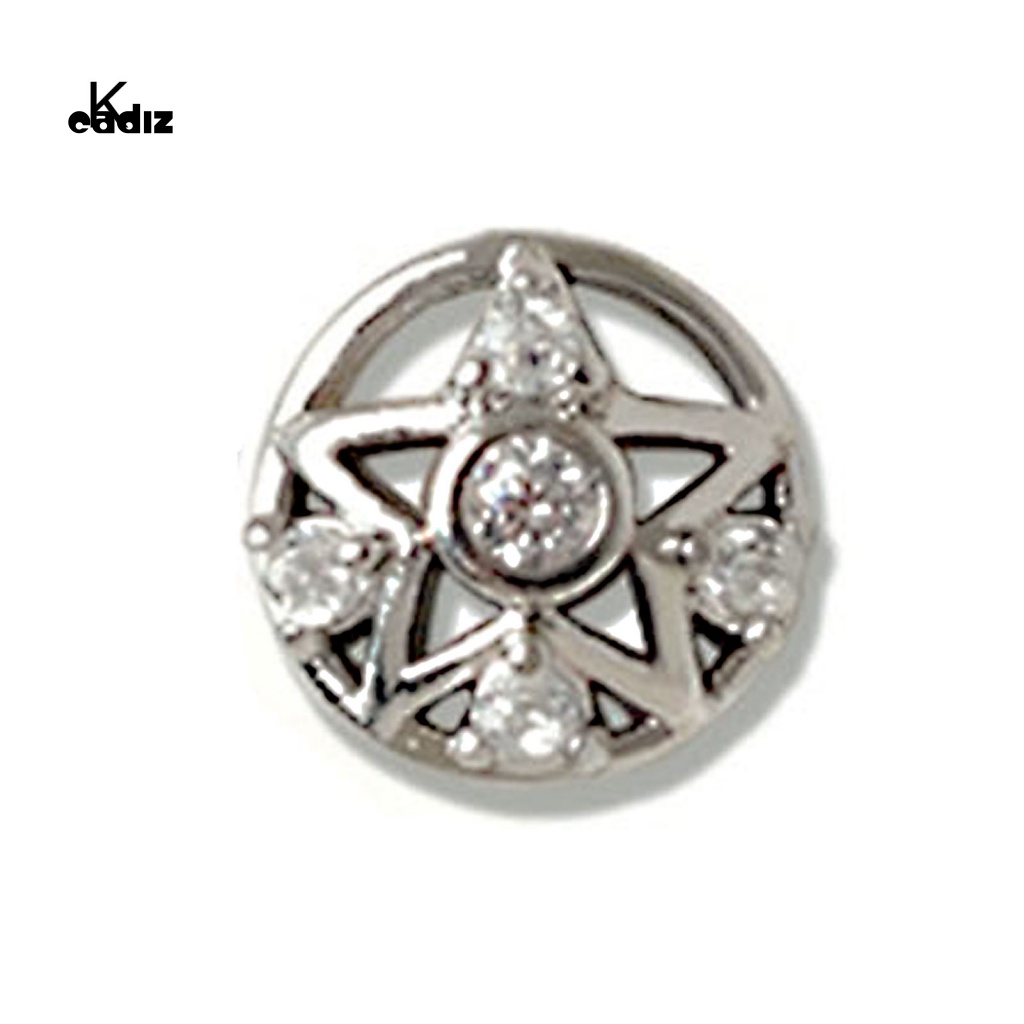 Phụ Kiện Đính Trang Trí Móng Tay Hình Thủy Thủ Mặt Trăng 3D DIY