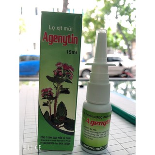 Lọ xịt mũi Agenytin( cây ngũ sắc)