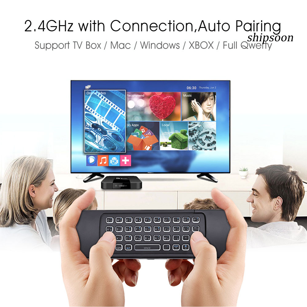 Bàn Phím Tích Hợp Chuột Bay Ssn - Mx3 2.4g Cho Tv X96 H96 Android Tv Box