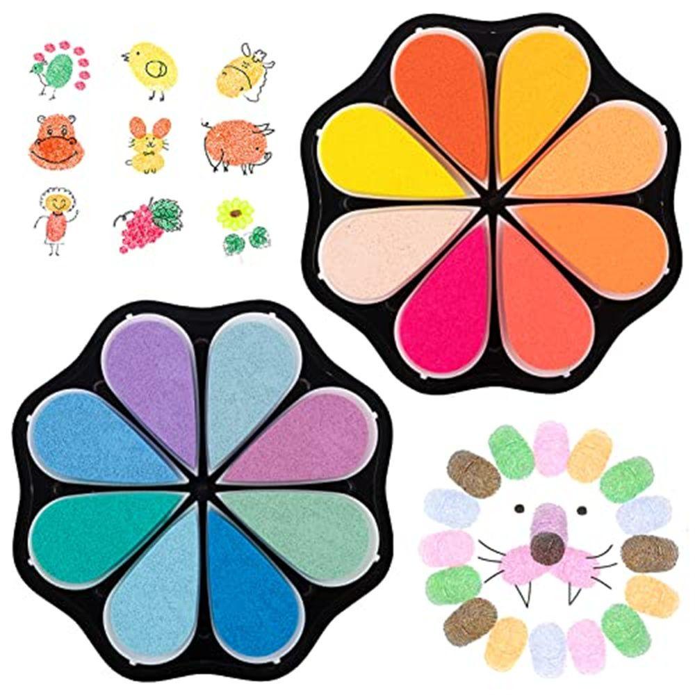 LET Đệm Mực In Dấu Vân Tay Hỗ Trợ Giáo Dục Sớm Cho Bé