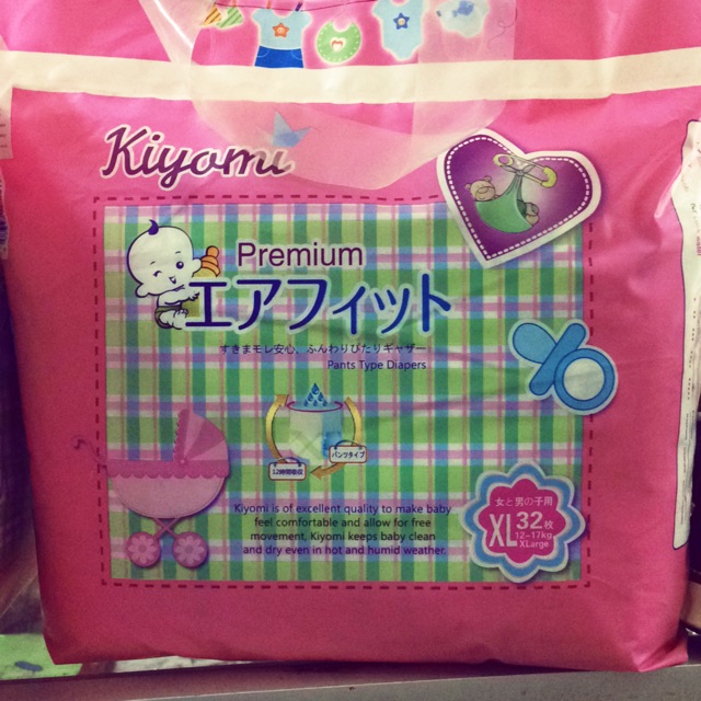 Bỉm quần Kiyomi XL32 miếng