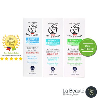 Kem đánh răng zettoc smile honey - hàng nhập khẩu chính hãng dksh 120gr