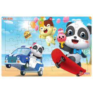 Bộ tranh xếp hình 35 mảnh - babybus & friends