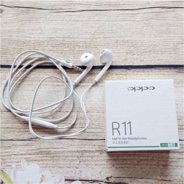 HCM Tại nghe nhét tay OPPO R11 F9 F11 R15 1 ĐỔI 1