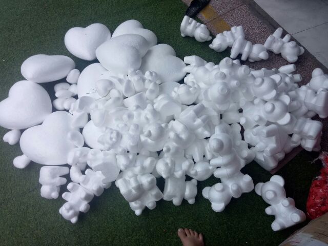 Phôi  tim  gắn hoa xốp 7cm, 15cm, 25cm | BigBuy360 - bigbuy360.vn