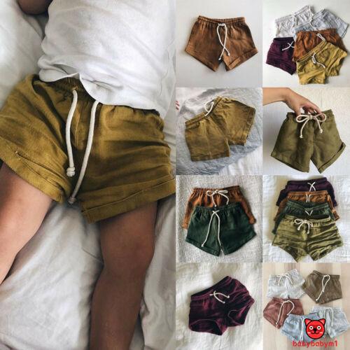 Quần Short Cotton Lưng Thun Cho Bé