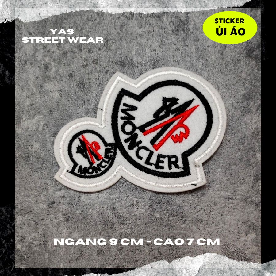 Sticker ủi áo cao cấp, miếng dán quần áo dùng làm Patch ủi, miếng vá quần áo, vá áo phao, trang trí BALO