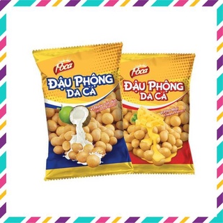 Đậu phộng da cá poca vị phô mai/ cốt dừa 42g date mới