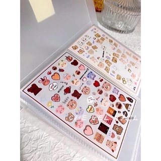 Sổ đựng Sticker - sổ đựng được 80 mẫu