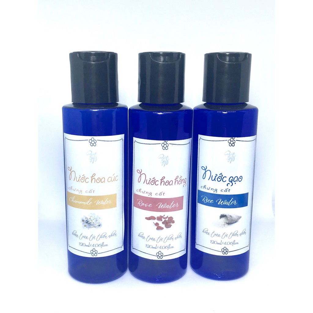 Toner hoa hồng/Nước cất hoa hồng handmade