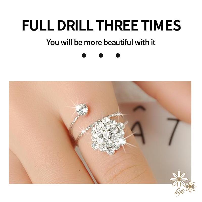 【Kifli.vn】Bộ Nhẫn Mở Đính Ngọc Trai Đơn Giản Dễ Phối Đồ