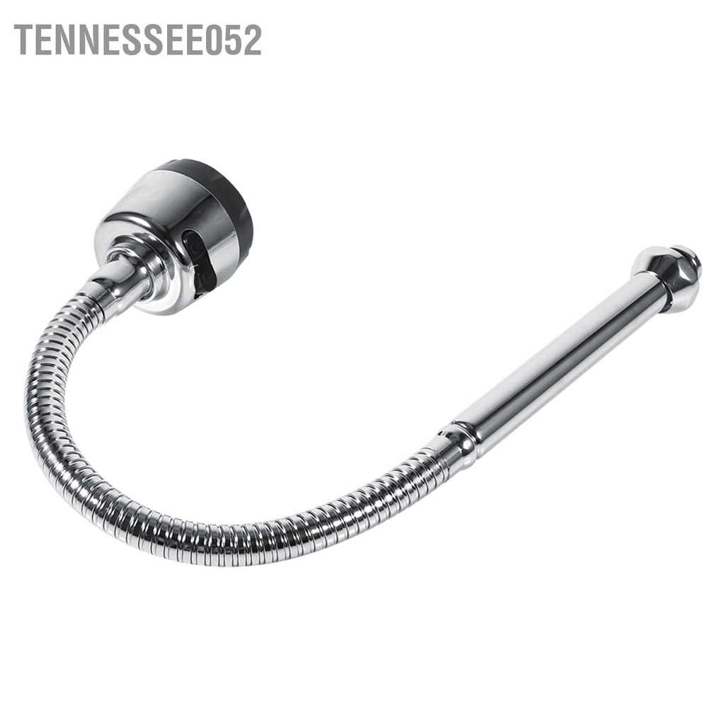 Tennessee052 1x 304 Xoay bằng thép không gỉ Nhà bếp Chậu rửa Phụ kiện ống vòi Kết nối một tay cầm