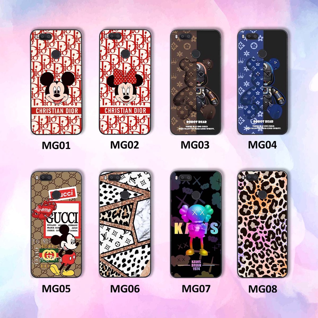 Ốp lưng Xiaomi MI A1 hình thương hiệu, thời trang, cute, đáng yêu