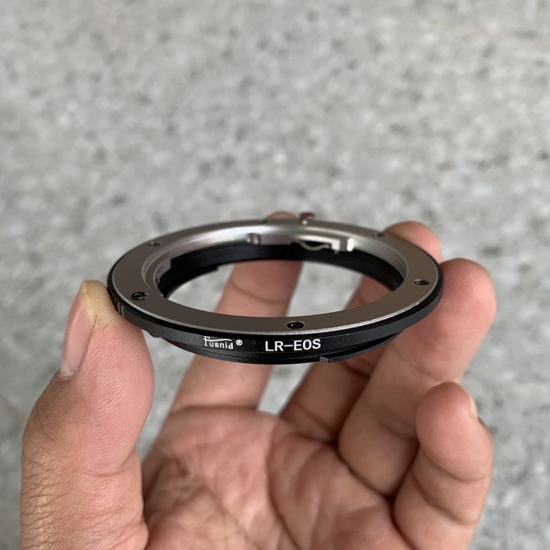 Ngàm chuyển LR-EOS hiệu Fusnid - để sử dụng lens Leica LR trên máy ảnh EOS