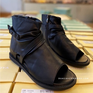 Giày Boot Cailuoya, Giày Boot Trơn, Giày Boot Da, Giày Boot Cao Cấp