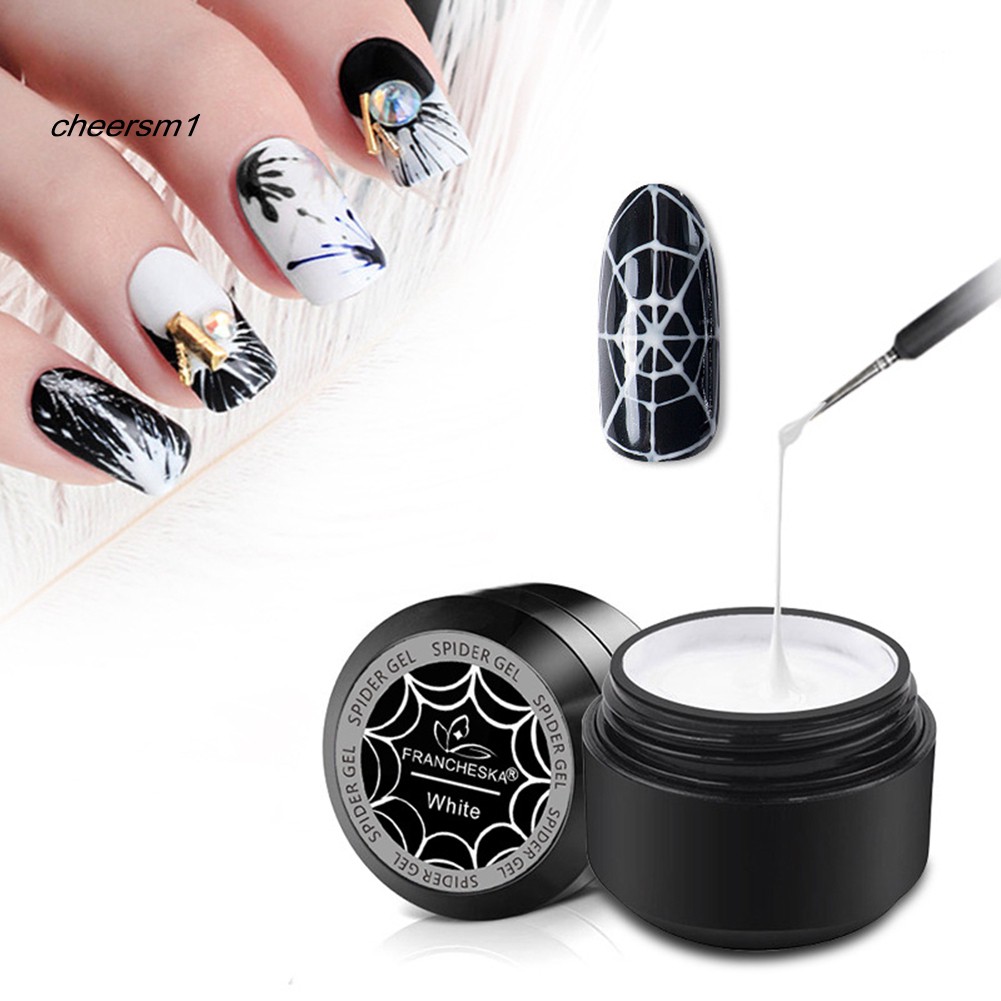 Gel sơn móng tay UV Lacquer dạng tơ nhện DIY