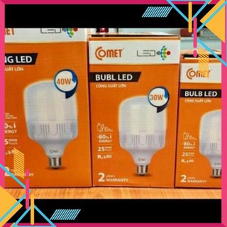 [GiáƯuĐãi] BÓNG ĐÈN LED T -BULB COMET 20W- 30W -40W