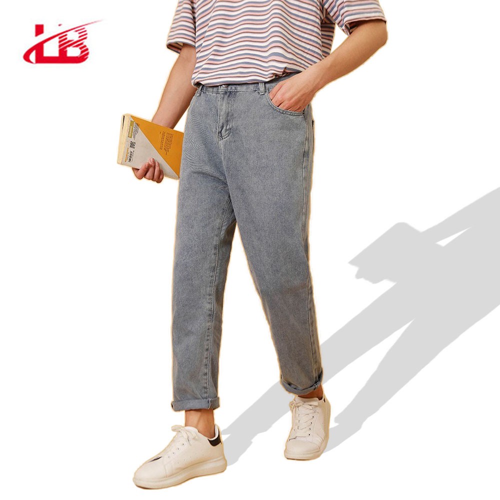 Quần baggy nam basic LB, màu xanh sáng phom rộng nhiều size, (big size, 27-36) BGSH9 | BigBuy360 - bigbuy360.vn