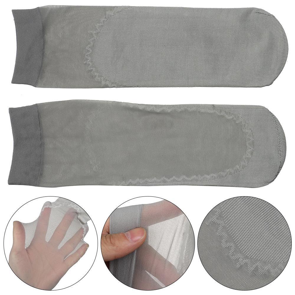 Set 10 Đôi Vớ Cổ Thấp Siêu Mỏng Chống Trượt Thời Trang Mùa Hè Cho Nữ