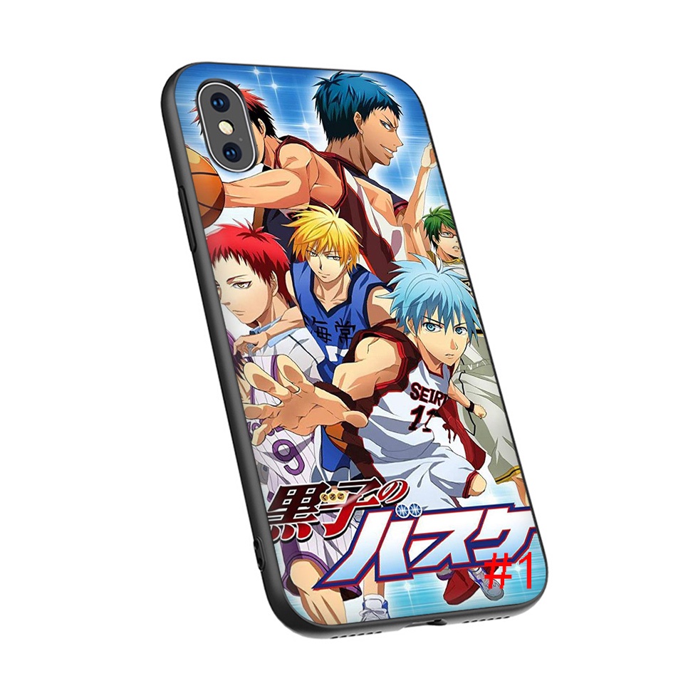 Ốp Điện Thoại Lu64 In Kuroko 's Basketball Cho Iphone 5 5s 6 6s 7 8 Plus X Xs Max Xr