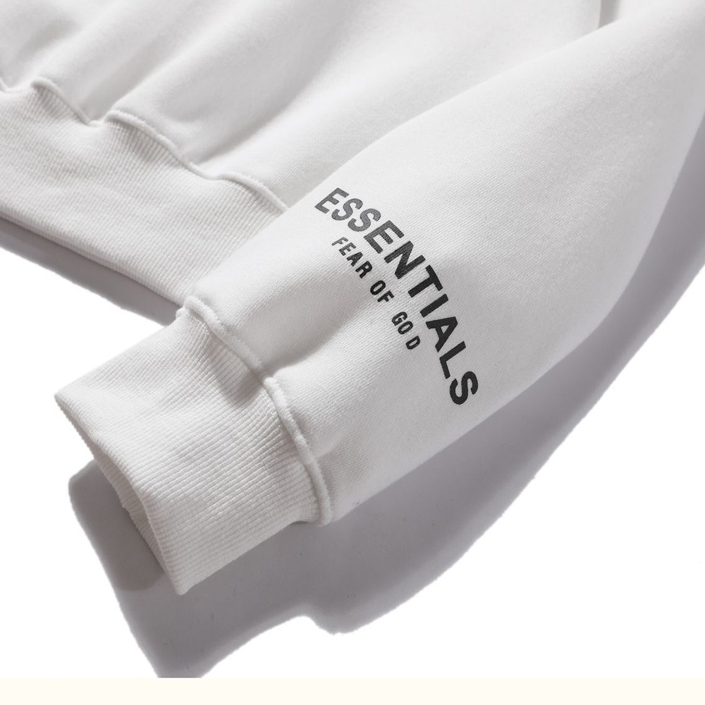 Áo Sweater Essentials nam nữ unisex cổ tròn không mũ chất liệu nỉ bông ấp áp | BigBuy360 - bigbuy360.vn