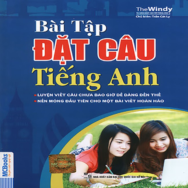 Sách - Bài tập đặt câu tiếng Anh - MCBooks