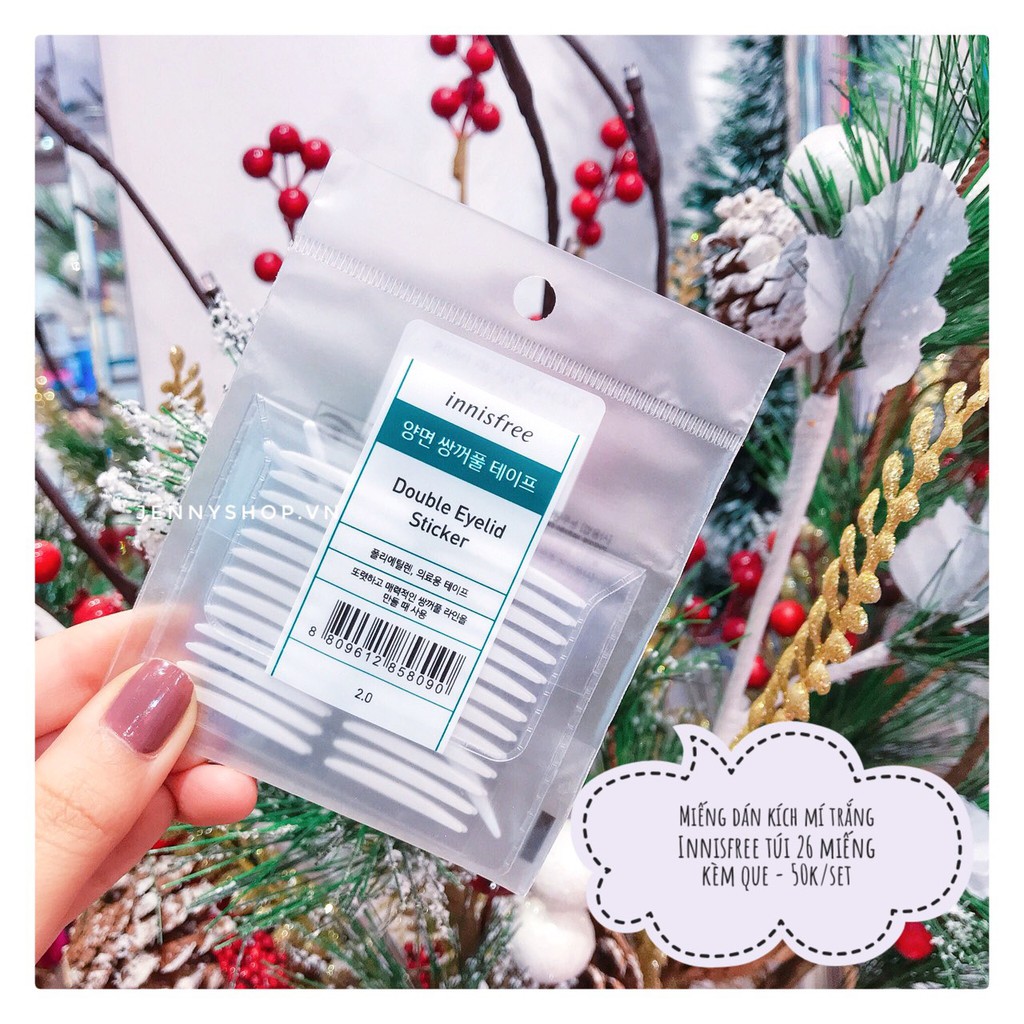Miếng Dán Kích Mí Innisfree Double Eyelid Sticker