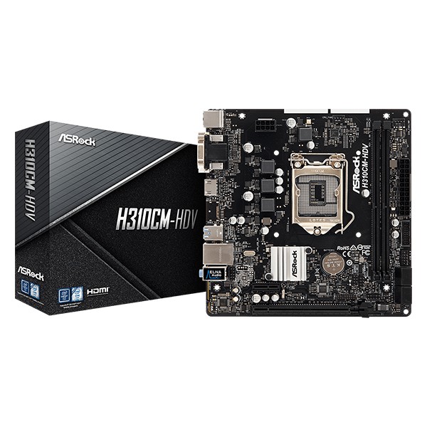 MAINBOARD ASROCK H310CM-HDV