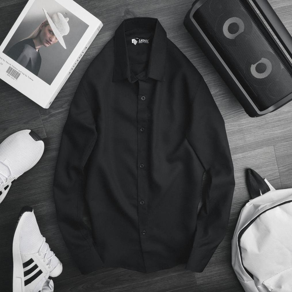 Áo sơ mi trơn tay dài nam 4U 1523 [Hàng Cao Cấp] | BigBuy360 - bigbuy360.vn