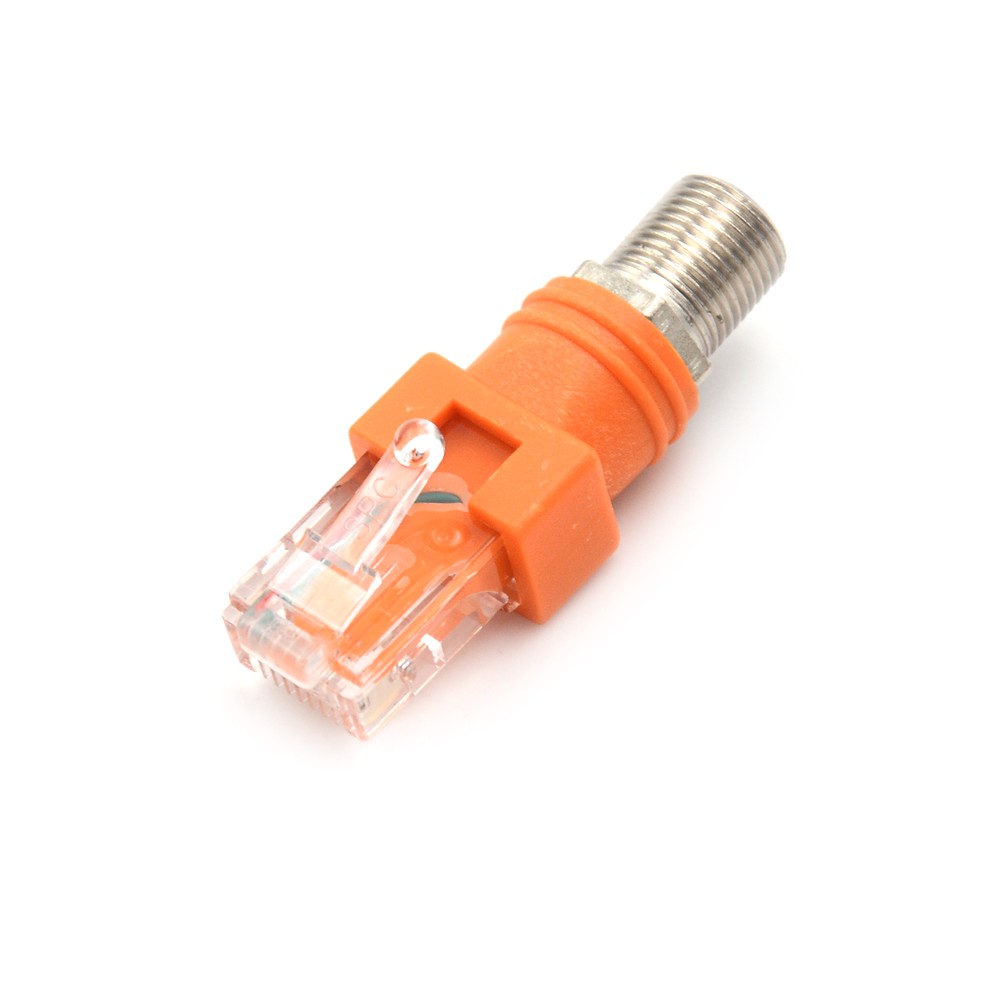 (3C & Bi) Giắc Chuyển Đổi Từ Cổng F Female Sang Rj45 Male Coaxial Coax Pa45 Sang Rf