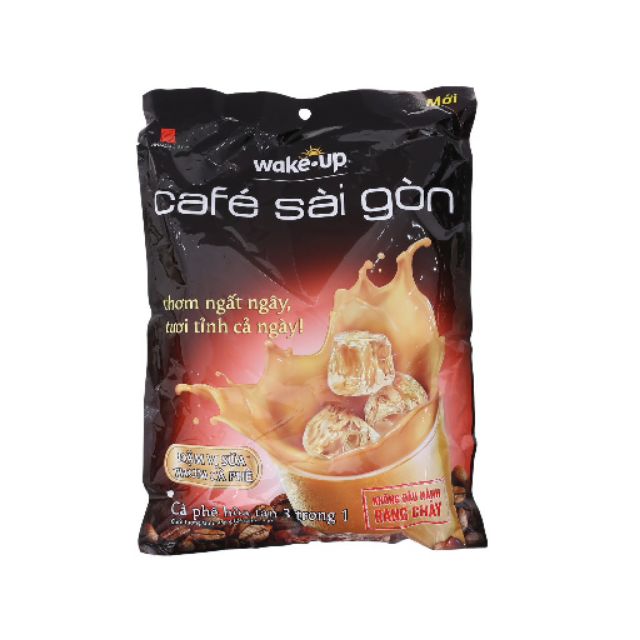 Bịch Cafe SÀI GÒN wake_up 3 in 1{ 24gói ^19g