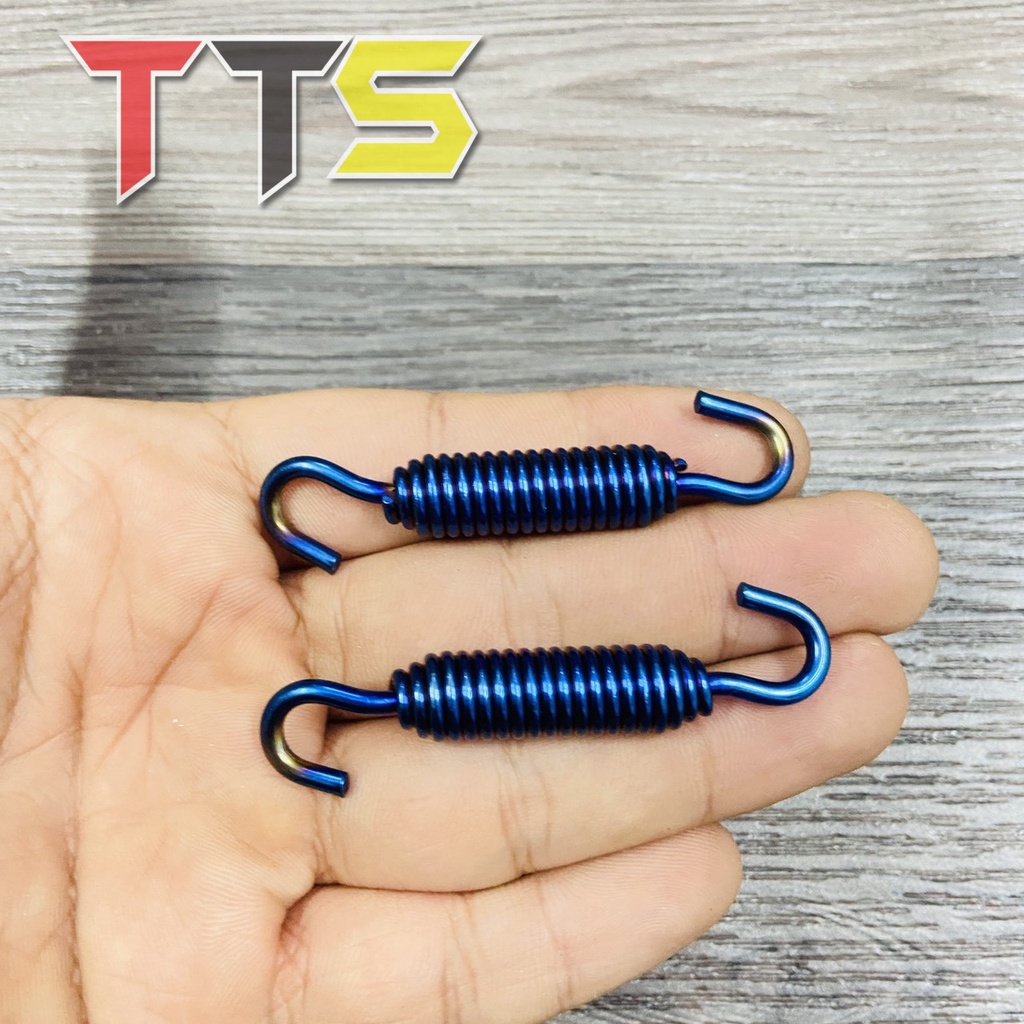 Lò xo nối cổ pô đầu xoay 360 độ sử dụng các dòng pô tăng RL, OVER, YOSHIMURA, TITAN