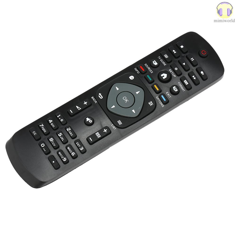 MIWO Universal TV Remote Control Wireless Smart Controller Replacement for PHILIPS LCD TV Smart Digital HDTV Black | BigBuy360 - bigbuy360.vn