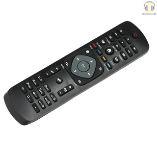 MIWO Universal TV Remote Control Wireless Smart Controller Replacement for PHILIPS LCD TV Smart Digital HDTV Black