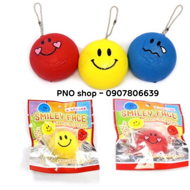 😍 Squishy Mini Smiley Face😁
