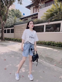 QUẦN JEANS NGỐ MICKEY