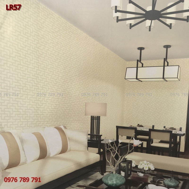 Giấy Dán Tường 3d Cho Phòng Thờ, Phòng Khách, Lụa Không Keo, Khổ 10m x 53 cm, Nhiều Màu Lựa Chọn