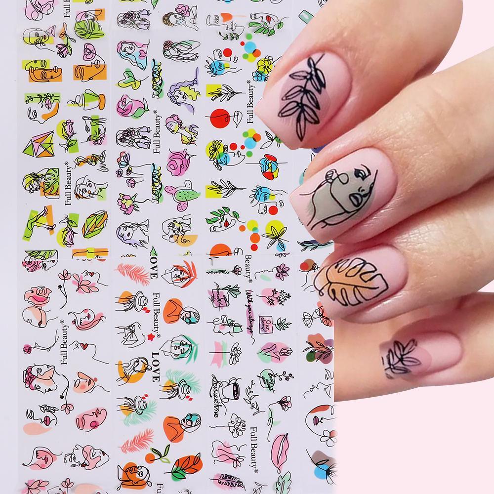 Set 10 Cuộn Giấy Foil Dán Móng Nghệ Thuật