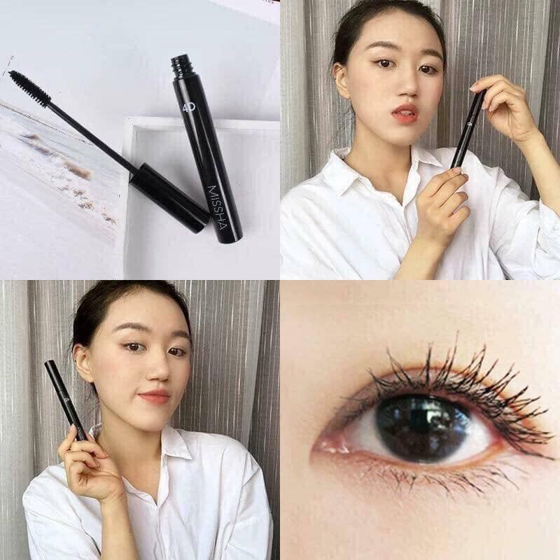 (ẢNH BILL CUỐI) MASCARA DÀY DÀI CONG TƯ NHIÊN MISSHA 4D | BigBuy360 - bigbuy360.vn