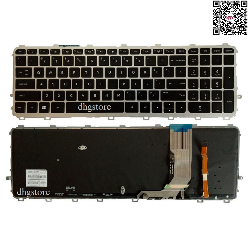 Bàn phím laptop HP Envy 15T-J, 15-J ,15-Z ,15-T ,17-J, 17-Z, 17-T , M7-J, M7-Z, M7-T Có Khung