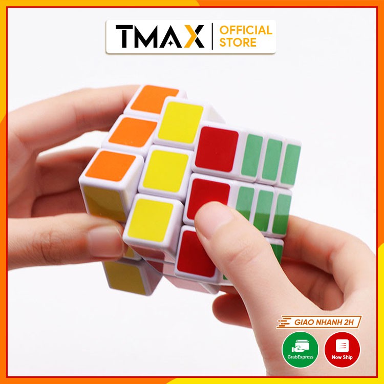 Rubik 3x3 đồ chơi giải trí phát triển trí tuệ sáng tạo thông minh cho bé từ 3 tuổi TMAX DC25