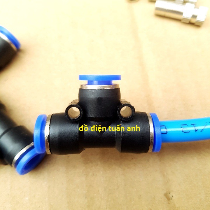 Nối ống phun sương, khí nén chữ T