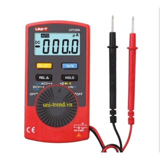 Đồng hồ vạn năng UT120A điện tử bỏ túi tự động UNI-T